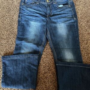 LEI Dark Blue Wide Leg Jeans